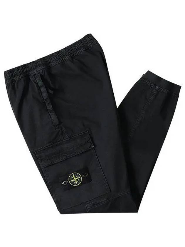 313L1 A0129 Old Effect Waffen Logo Patch Cargo Jogger Men s Long Pants 1138183 - STONE ISLAND - BALAAN 1