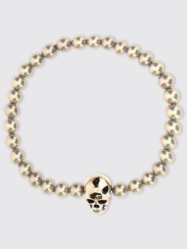 Bracciale di perle Skull Alexander McQueen - ALEXANDER MCQUEEN - BALAAN 1