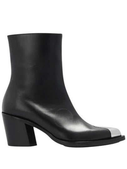 Silver Toe Ankle Middle Boot Heels - ALEXANDER MCQUEEN - BALAAN 2