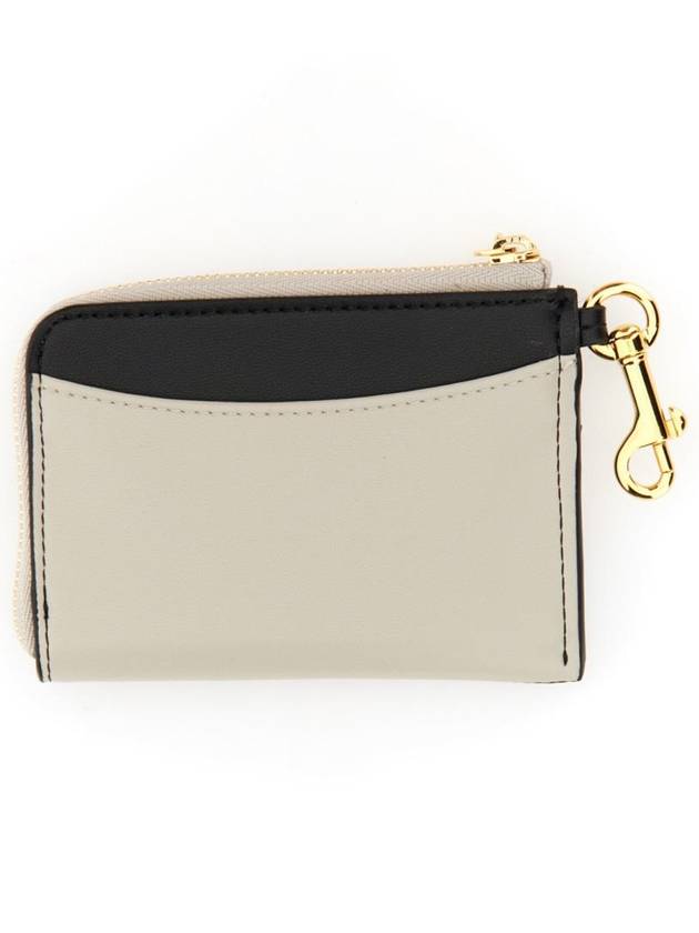 Two-Tone Alter Napa Card Wallet Black - STELLA MCCARTNEY - BALAAN 4