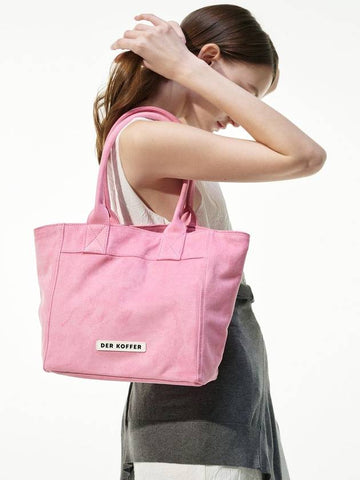 SHOPPER SUEDE PINK MD - DER KOFFER - BALAAN 1