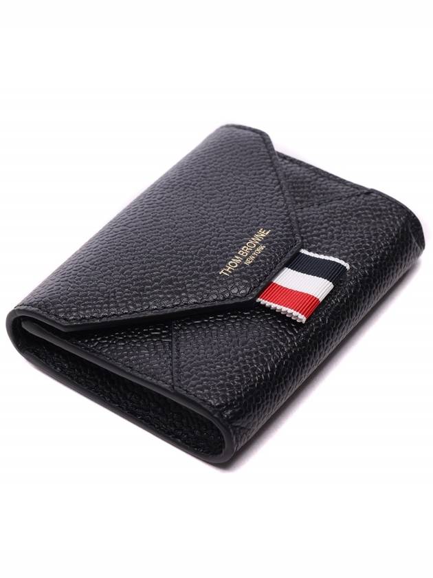 Envelope Card Wallet Black - THOM BROWNE - BALAAN 6