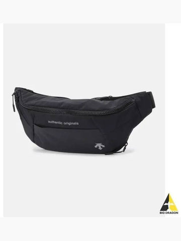 Running Hip Sack M Black SP323RBG70 - DESCENTE - BALAAN 1