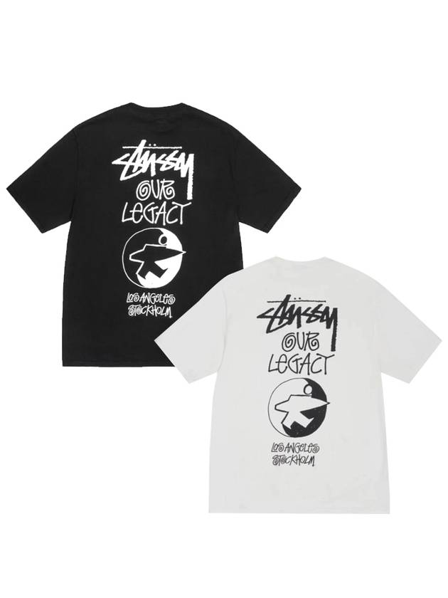 Our Legacy Surfman OL T Shirt Black Men - STUSSY - BALAAN 5