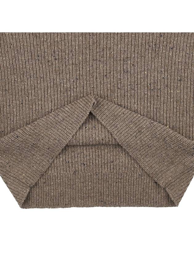 Donegal Classic Cashmere Wool Knit Top Walnut - MAISON MARGIELA - BALAAN 9