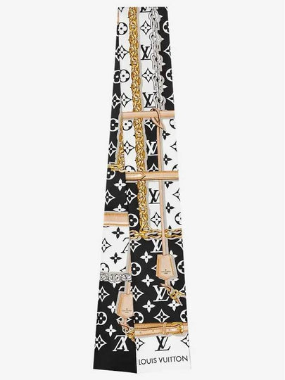 Monogram Confidential Scarf Black - LOUIS VUITTON - BALAAN 2