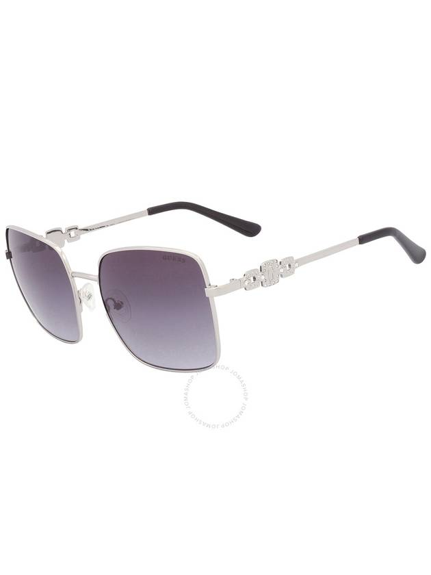 Guess Factory Smoke Gradient Rectangular Ladies Sunglasses GF6115 10B 57 - GUESS - BALAAN 3