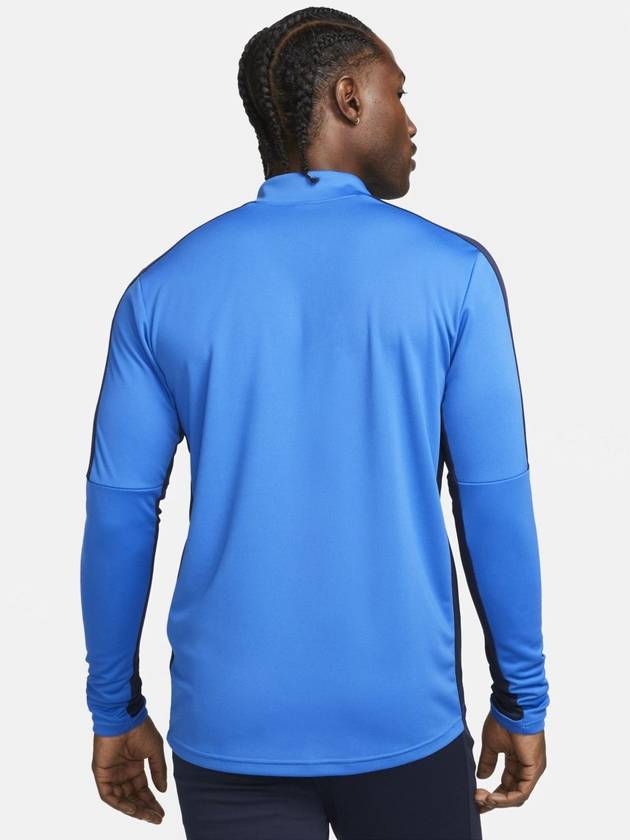 Dri Fit Academy 1 4 Zip Up Long Sleeve T-Shirt Royal Blue - NIKE - BALAAN 5