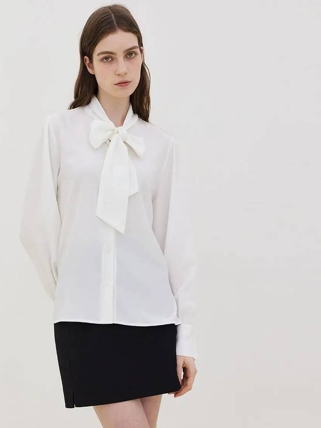 Twoway Tie Blouse White - LESEIZIEME - BALAAN 4