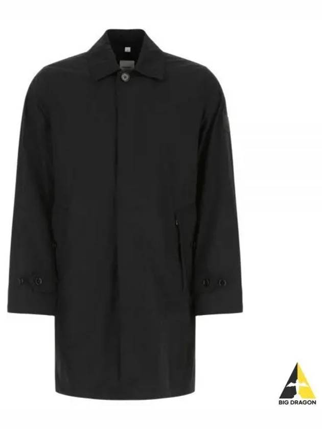 Zipped Pocket Trench Coat Black - BURBERRY - BALAAN 2