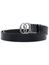 Men's Emblem Leather Belt EMBLEM 35 ADR U901P - BALLY - BALAAN 10