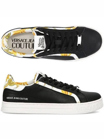 Jean Couture 75YA3SK5 ZP334 M09 Court 88 Trainer Men's Low Top Sneakers _ 992506 - VERSACE - BALAAN 1