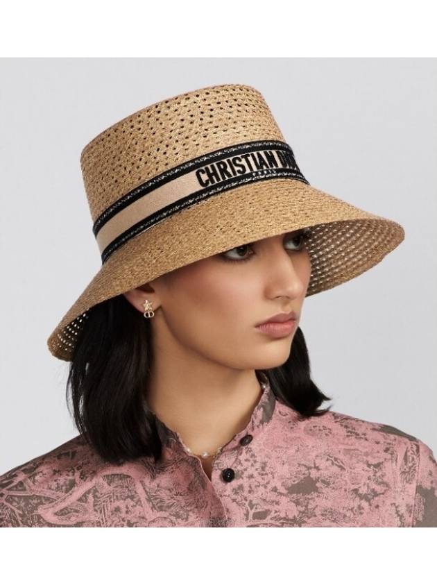 D Bobby Large Brim Bucket Hat Beige - DIOR - BALAAN 6