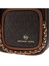 Elliot Small Logo Cross Bag Brown - MICHAEL KORS - BALAAN 8