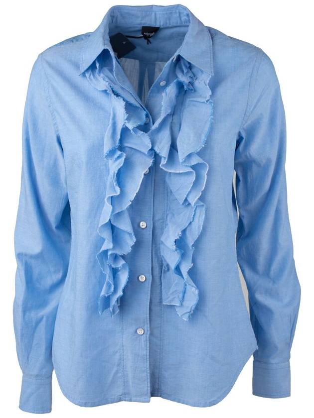 Aspesi Light Blue Cotton Shirt - ASPESI - BALAAN 1