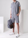 Chest Logo Short Sleeve T-Shirt Grey - BRUNELLO CUCINELLI - BALAAN 5