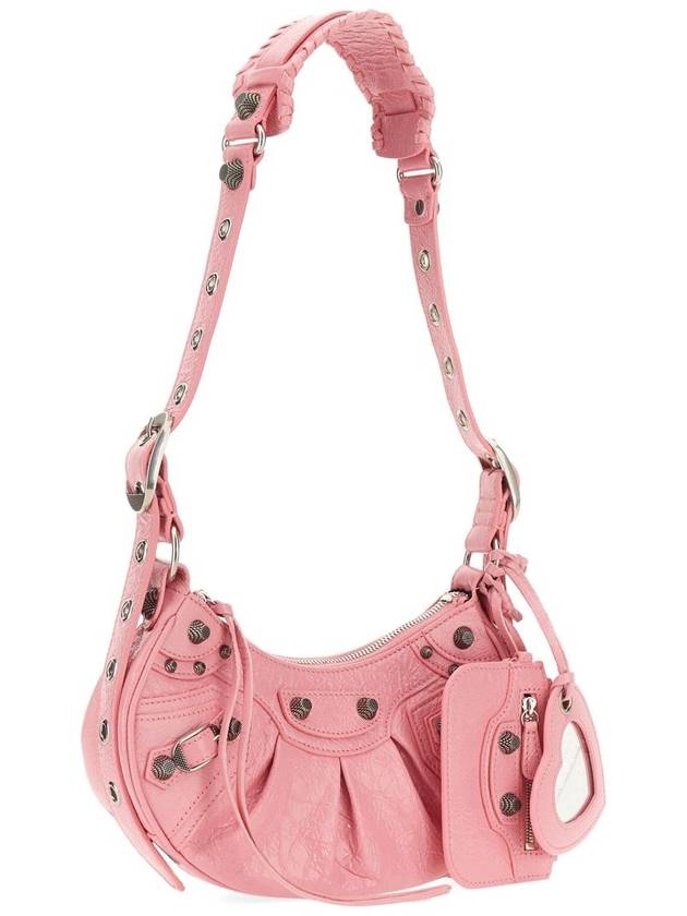 Le Cagole XS Lambskin Shoulder Bag Pink - BALENCIAGA - BALAAN 4