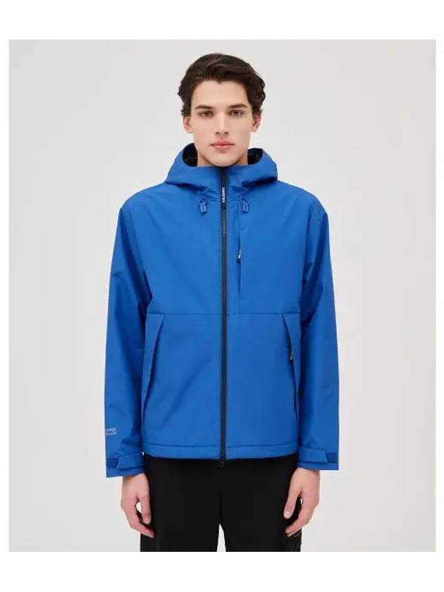 Caro M Aqua Blue Men s Wind Jacket - DUVETICA - BALAAN 1