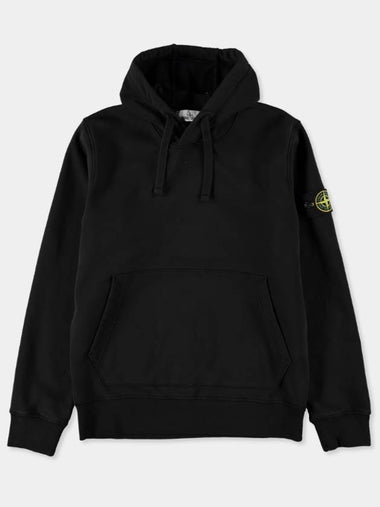 Wapen Hooded Sweatshirt Black - STONE ISLAND - BALAAN 1