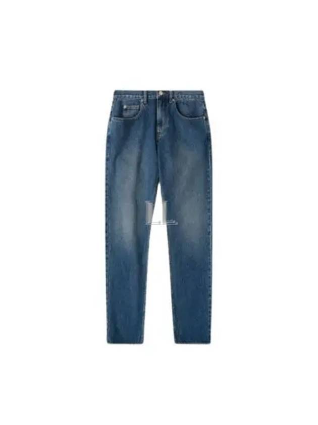 Jack Denim Straight Jeans Blue - ISABEL MARANT - BALAAN 2