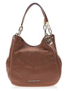 Lillie Large Pebbled Leather Shoulder Bag Luggage - MICHAEL KORS - BALAAN 2