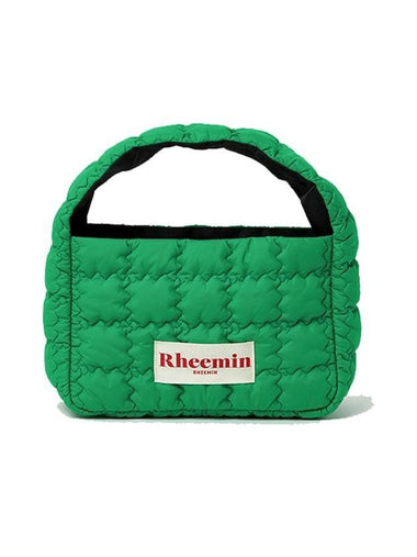 Limin Biscuit Quilted Nugget Tote Bag Green - RHEEMIN - BALAAN 1