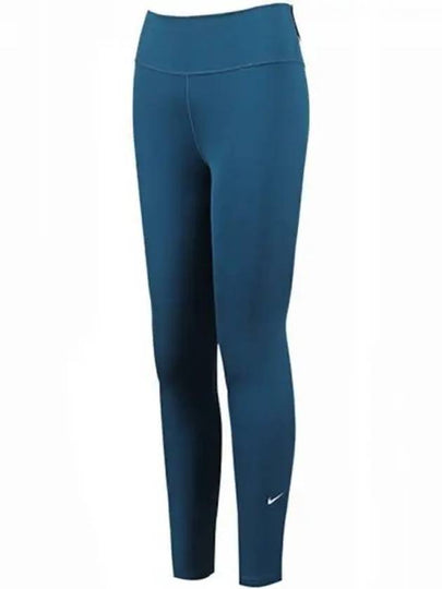 One dry fit mid rise leggings blue - NIKE - BALAAN 2