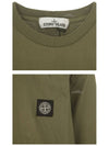 Wappen Patch Long Sleeve T-Shirt Khaki - STONE ISLAND - BALAAN 7