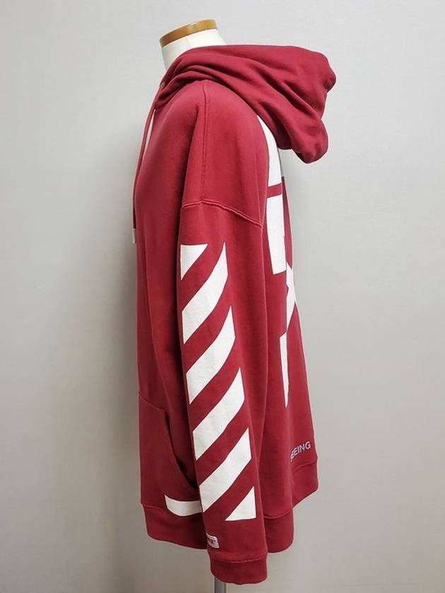 Diag Hoodie M - OFF WHITE - BALAAN 3