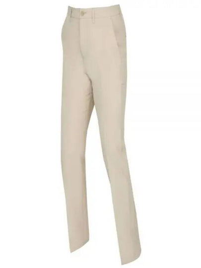 Water Repellent Regular Fit Straight Pants Beige - HUGO BOSS - BALAAN 2