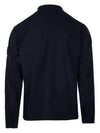 Supima Regular Fit Long Sleeve Shirt Navy - STONE ISLAND - BALAAN 4