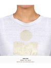 Isabel Marant Zwell Women s Short Sleeve T Shirt TS0001FB A1N10E WHLG - ISABEL MARANT ETOILE - BALAAN 5