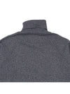 Lens Detail Lambswool Turtleneck Grey - CP COMPANY - BALAAN 8