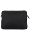 Re-Nylon Saffiano Leather Shoulder Bag Black - PRADA - BALAAN 6