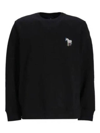 Zebra Printing Regular Fit Sweatshirt Navy - PAUL SMITH - BALAAN 2