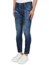 70's Wash Supper Twinky Straight Jeans Blue - DSQUARED2 - BALAAN 3