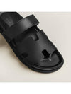 Chypre Men s Sandals Slippers Black H222000ZH01415 - HERMES - BALAAN 5