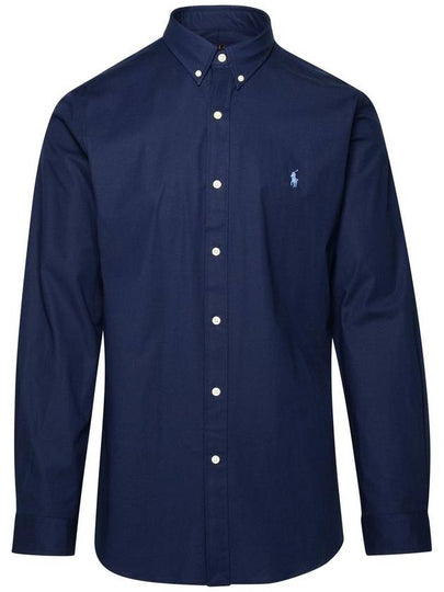 Long Sleeve Shirt 710928254001 Navy - POLO RALPH LAUREN - BALAAN 2