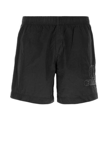 Eco Chrome R Swim Shorts Black - CP COMPANY - BALAAN 1