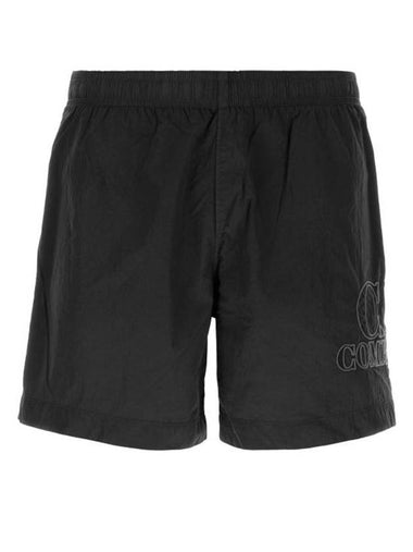 Eco Chrome R Swim Shorts Black - CP COMPANY - BALAAN 1