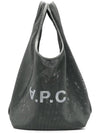 Logo Rebound Mesh Tote Bag Grey - A.P.C. - BALAAN 1