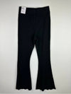 High Waist Rib Jersey Track Pants Black - NIKE - BALAAN 9