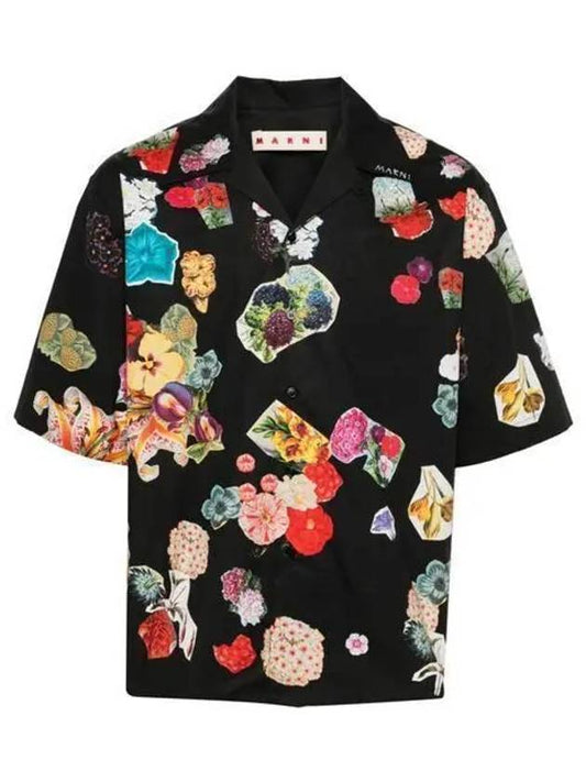 floral print shirt CUMU0213S4UTC385 - MARNI - BALAAN 2