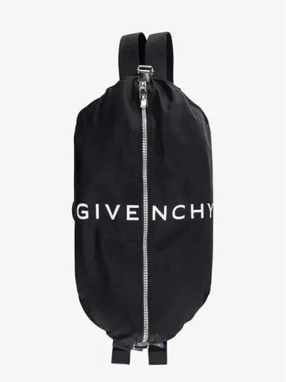 Logo Nylon Zippper Backpack - GIVENCHY - BALAAN 2