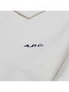 Austin Embroidery Logo Polo Shirt White - A.P.C. - BALAAN 6