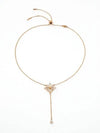 Stella Kite Cut Star Y Pendant Necklace Rose Gold - SWAROVSKI - BALAAN 2