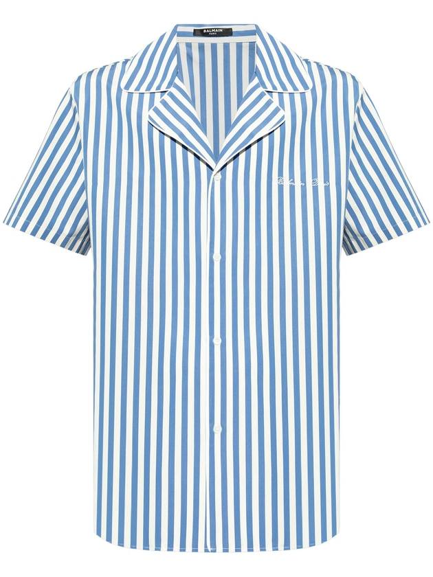 Balmain Shirts Clear Blue - BALMAIN - BALAAN 1