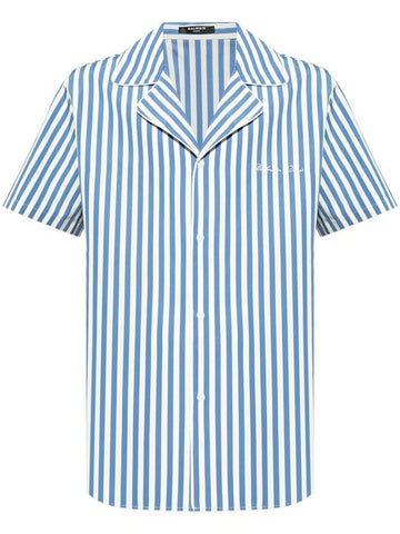 Balmain Shirts Clear Blue - BALMAIN - BALAAN 1