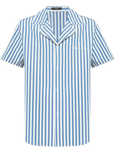 Balmain Shirts Clear Blue - BALMAIN - BALAAN 1