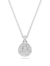 Sublima Crystal Pendant Necklace Silver - SWAROVSKI - BALAAN 3